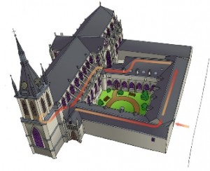 Cathédrale, Maquette