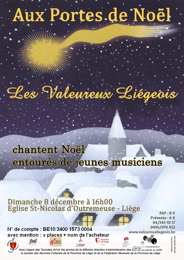 Valeureux Liégeois Noel 2013